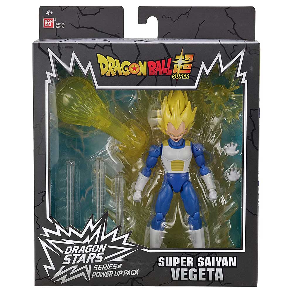 Dragon Ball Power Up Pack 6.5 Pulgadas - Vegeta 37135: Figura de 6.5 pulgadas - Edad 4+