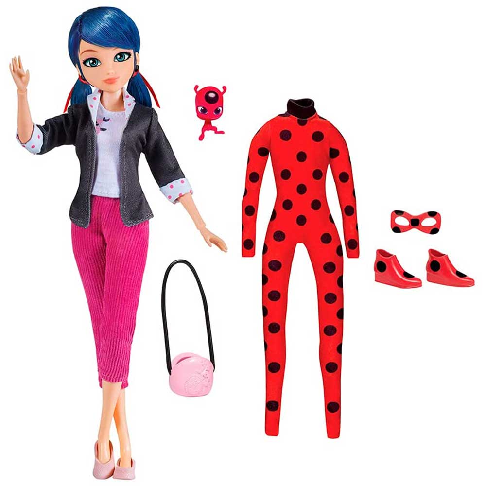 Miraculous Fashion Doll con Outfits Ladybug 86969 – Juguetibici