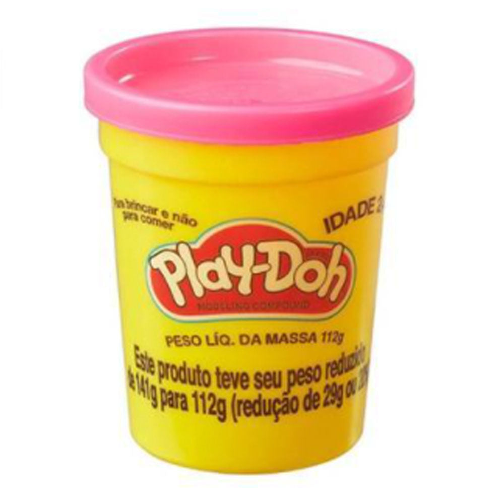Play-Doh One Pack - Rosa Fluorescente B6756: Set de masa moldeable - Edad 2+