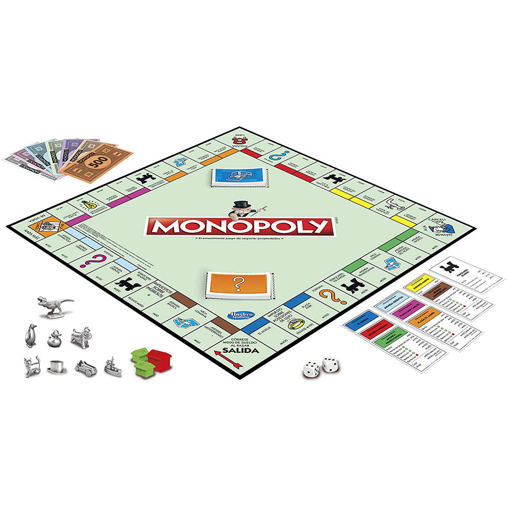 Juego de Mesa Monopoly Clásico Nuevo Hasbro C1009