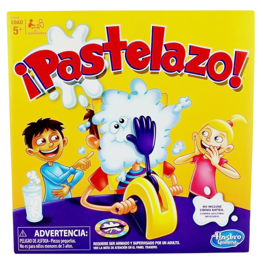 Hasbro Pastelazo Clásico E7638: Juego de mesa - Edad 5+