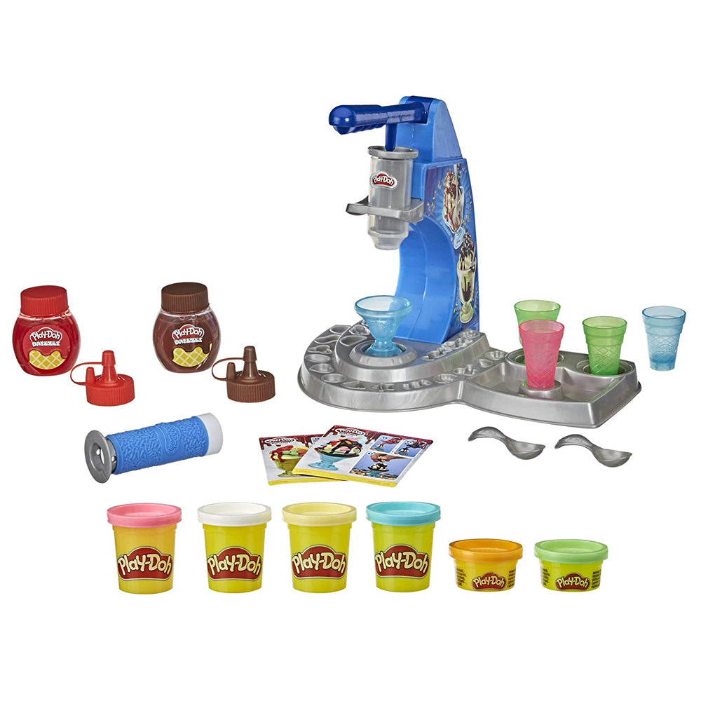 Play-Doh Juego De Helados E6688: Set de masa moldeable - Edad 3+