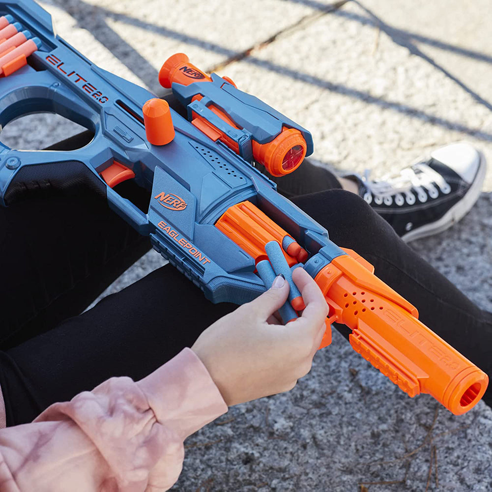Nerf Elite 2.0 Eaglepoint RD-8 F0423: Lanzador de juguete - Edad 8+