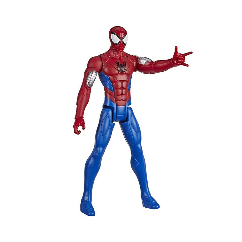 Marvel Titan Hero Series - Armored Spider-Man E8522: Figura de acción - Edad 4+