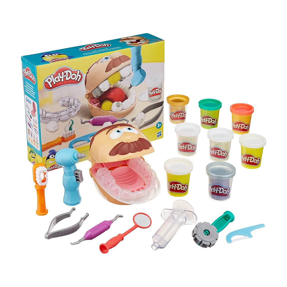 Play-Doh El Dentista Bromista 2.0 F1259: Set de masa moldeable - Edad 3+