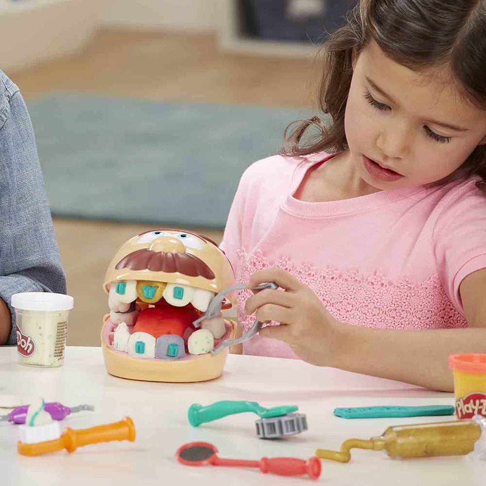 Play-Doh El Dentista Bromista 2.0 F1259: Set de masa moldeable - Edad 3+