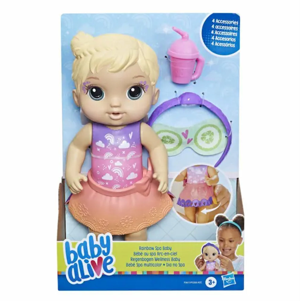 Baby Alive Baby Spa Multicolor F5617: Muñeca - Edad 3+