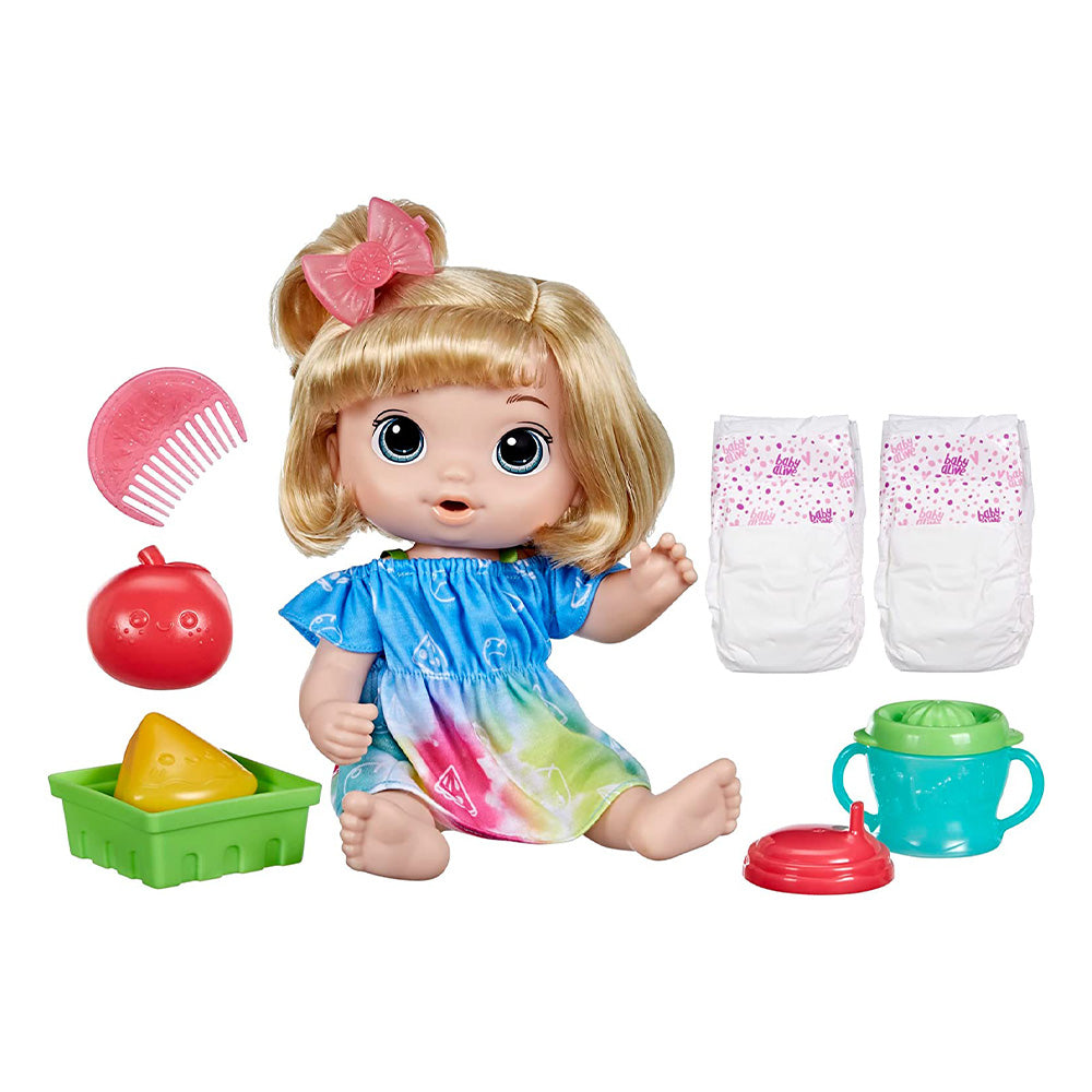 Baby Alive Bebidas de Frutas F7356: Muñeca - Edad 3+