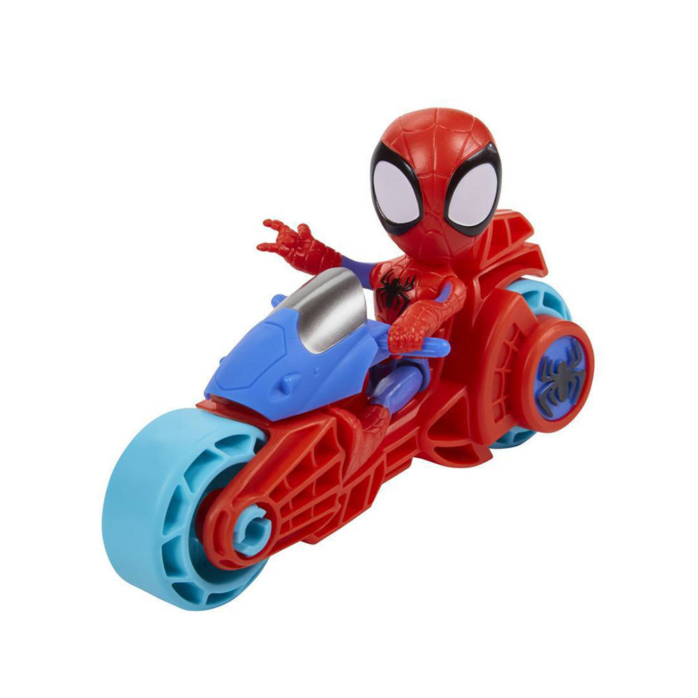 Marvel Spidey Amazing Friends - Motocicleta con Spidey F7459: Figura de acción - Edad 4+
