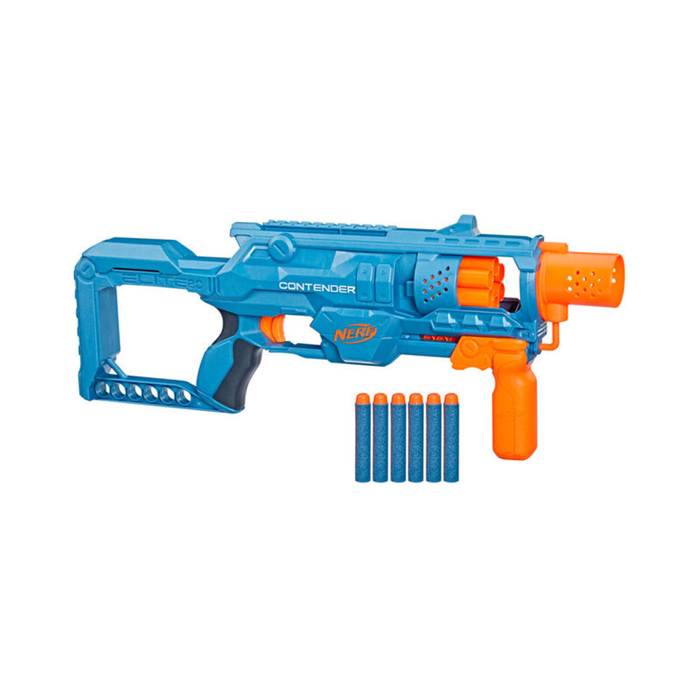 Nerf Elite 2.0 Contender F6787: Lanzador de juguete - Edad 8+