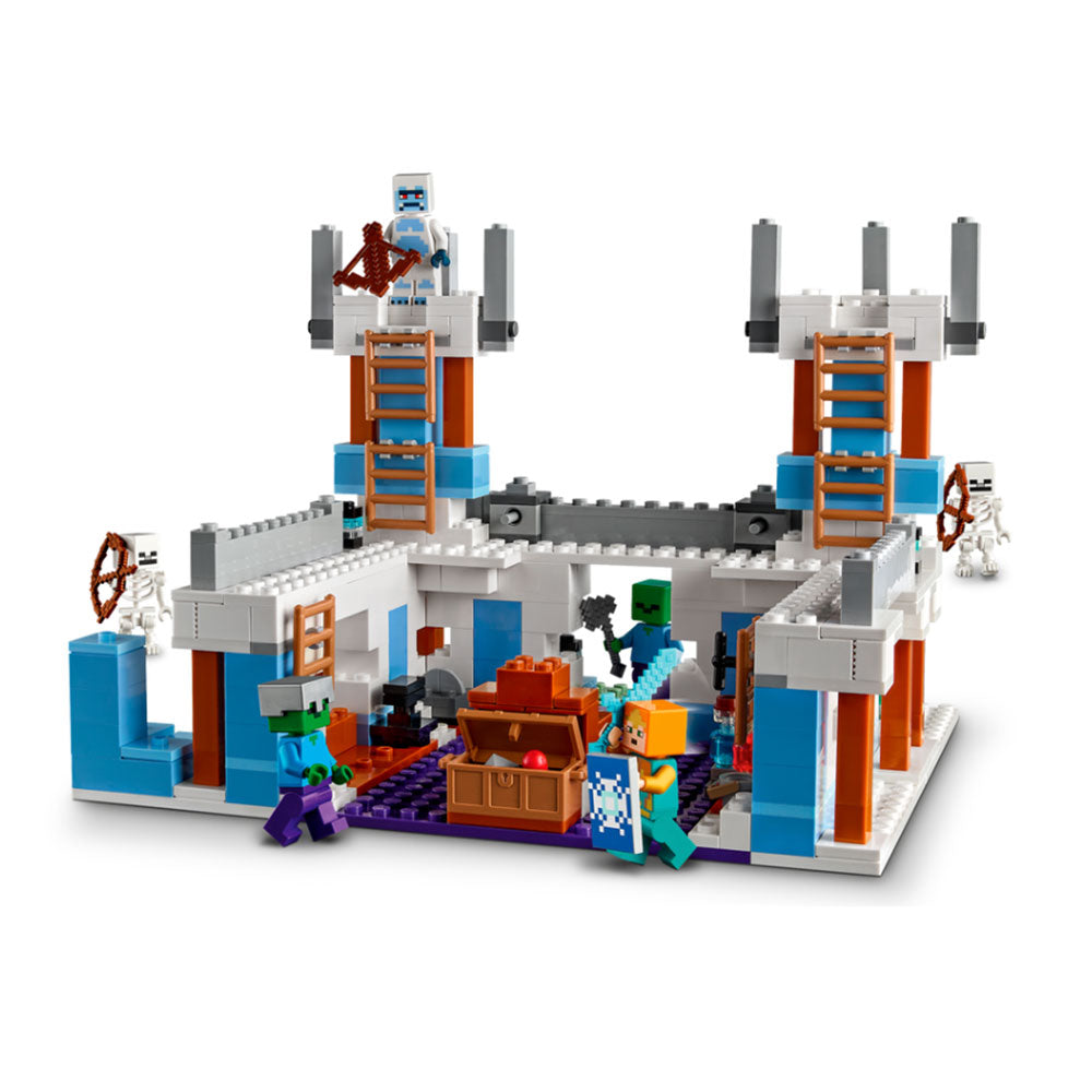 LEGO Minecraft The Ice Castle 21186 Juego de juguetes de
