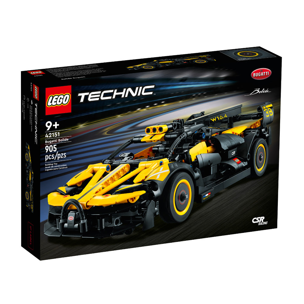 LEGO Bugatti Bolide 42151: Set de construcción de 905 piezas - Edad 9+
