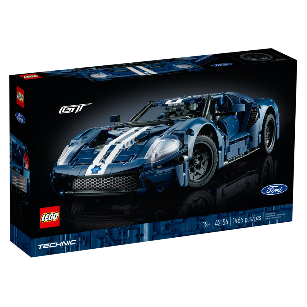 LEGO 2022 Ford GT 42154: Set de construcción de 1468 piezas - Edad 18+