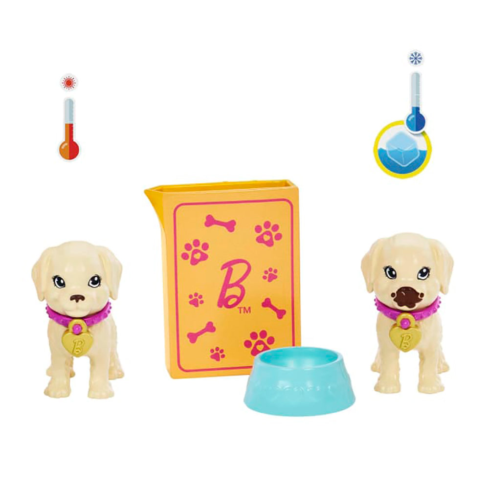 Barbie Adopta un Perrito la Tina HKD86: Set de juego - Edad 3+