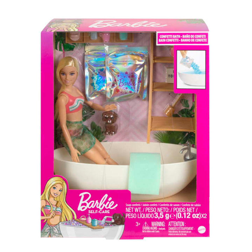 Barbie Baño de Burbujas HKT92: Set de juego - Edad 3+