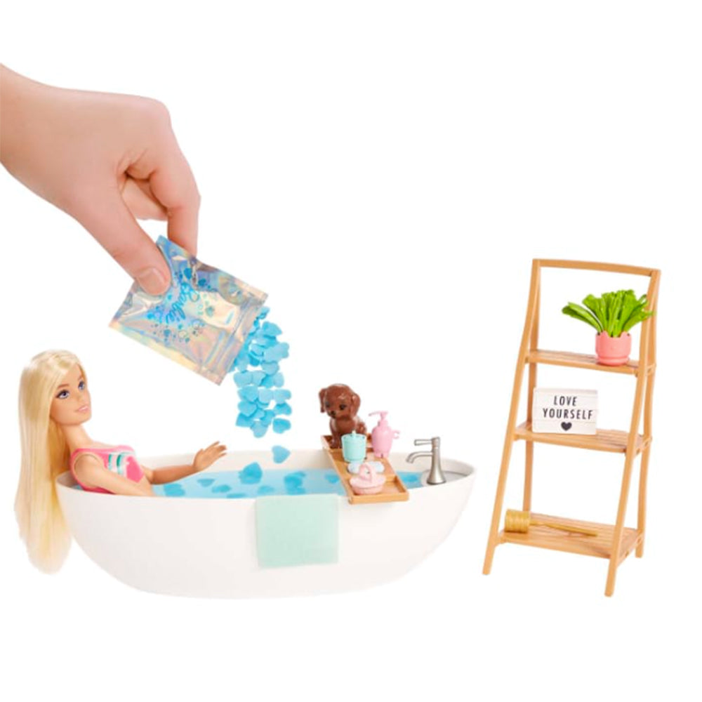 Barbie Baño de Burbujas HKT92: Set de juego - Edad 3+