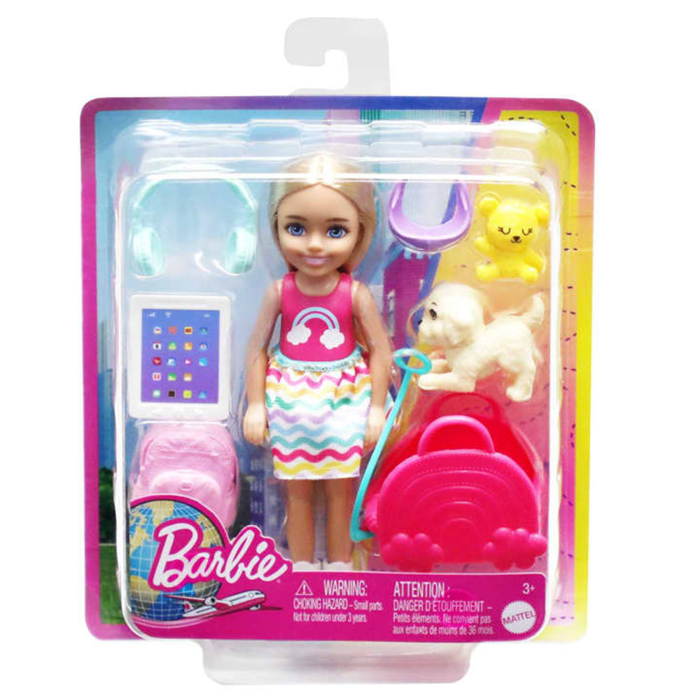 Barbie Chelsea Viajera HJY17: Muñeca - Edad 3+