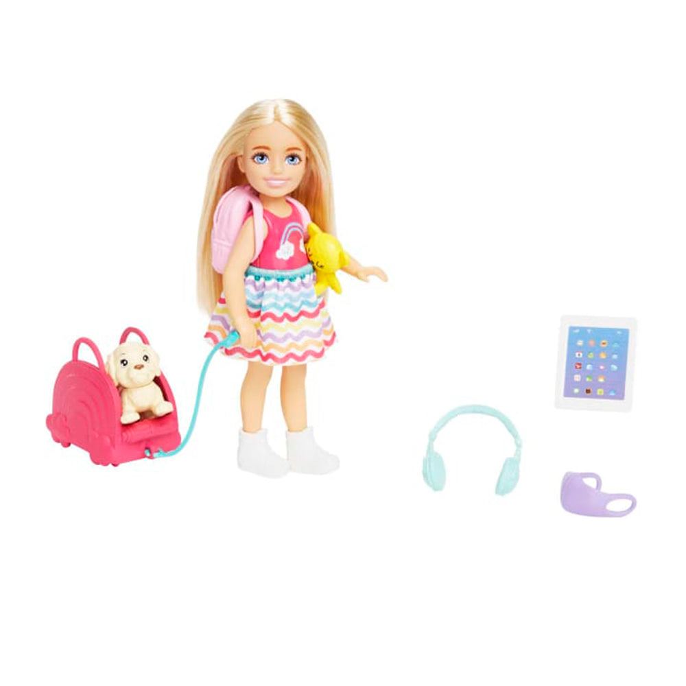 Barbie Chelsea Viajera HJY17: Muñeca - Edad 3+