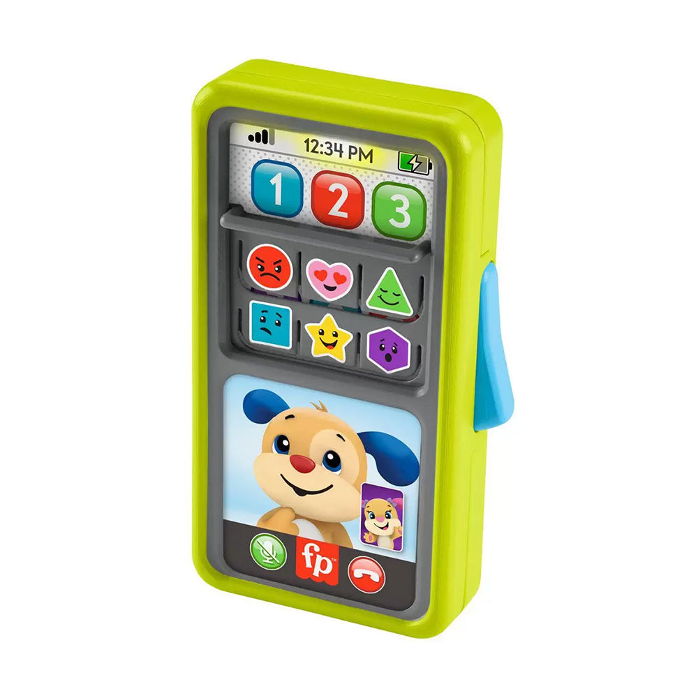 Fisher-Price Smartphone Deluxe de Aprendizaje Verde HNH10 - Edad 9+