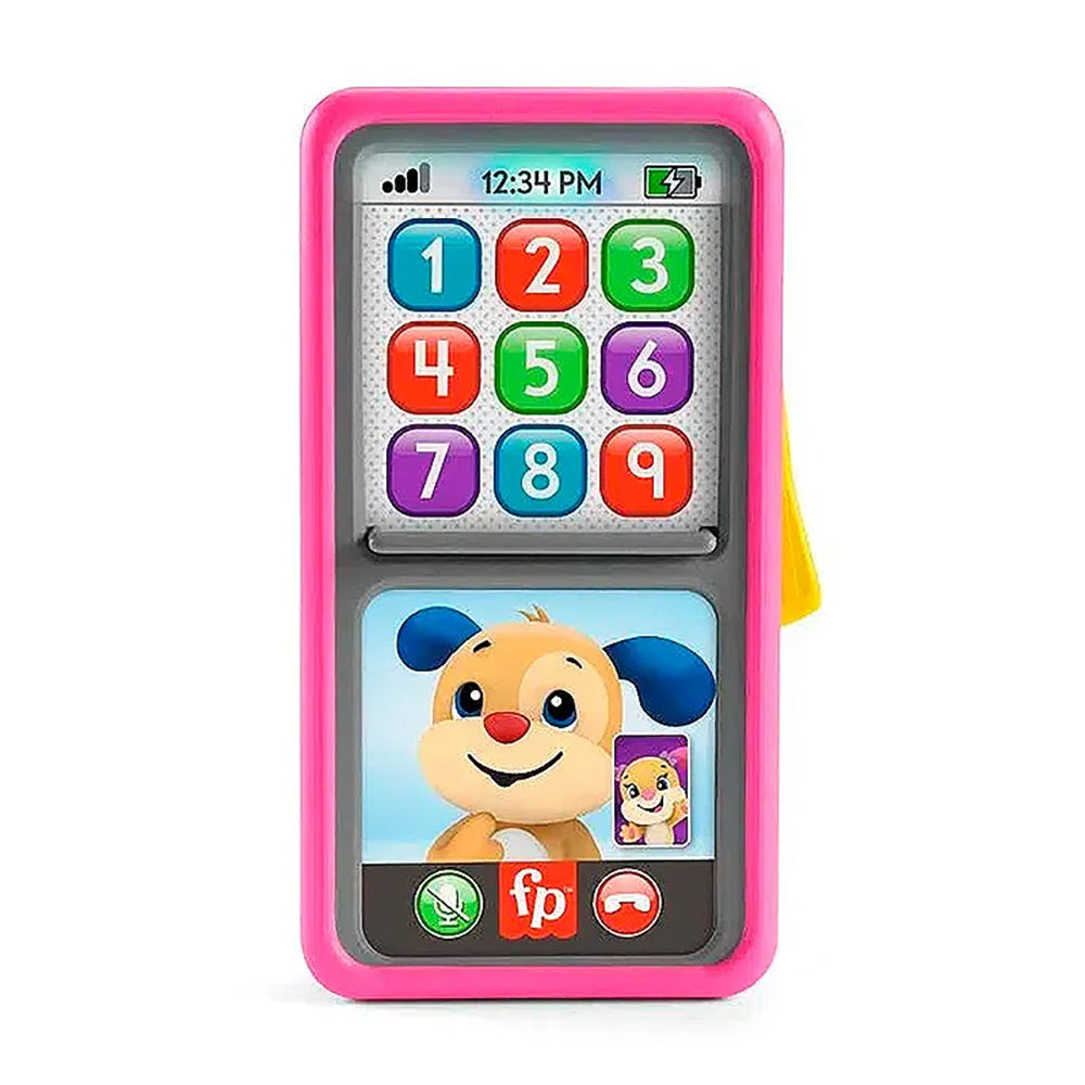 Fisher-Price Smartphone Deluxe de Aprendizaje Rosa HNM82 - Edad 9+
