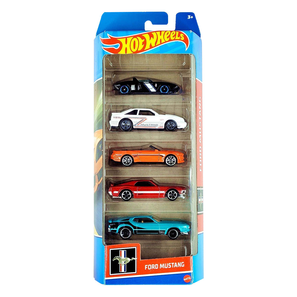 Hot Wheels Paquete de 5 - Modelos Aleatorios 1806: Vehículo de juguete - Edad 3+