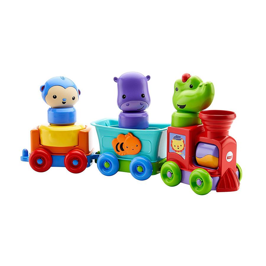 Fisher-Price Tren Animales Divertidos DMC44 - Edad 6 meses+