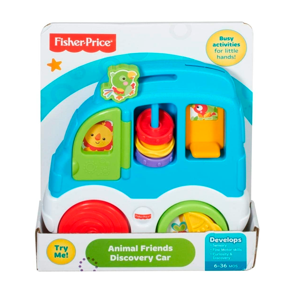 Fisher-Price Actividades de Animales - Bus CMV95 - Edad 6+