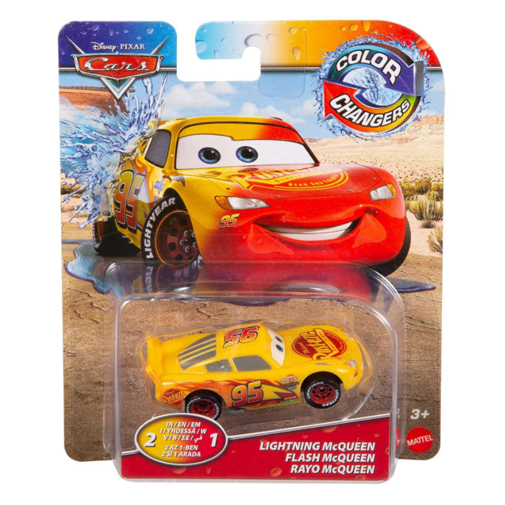 Cars Color Changer - Rayo McQueen GNY94: Vehículo de juguete - Edad 3+