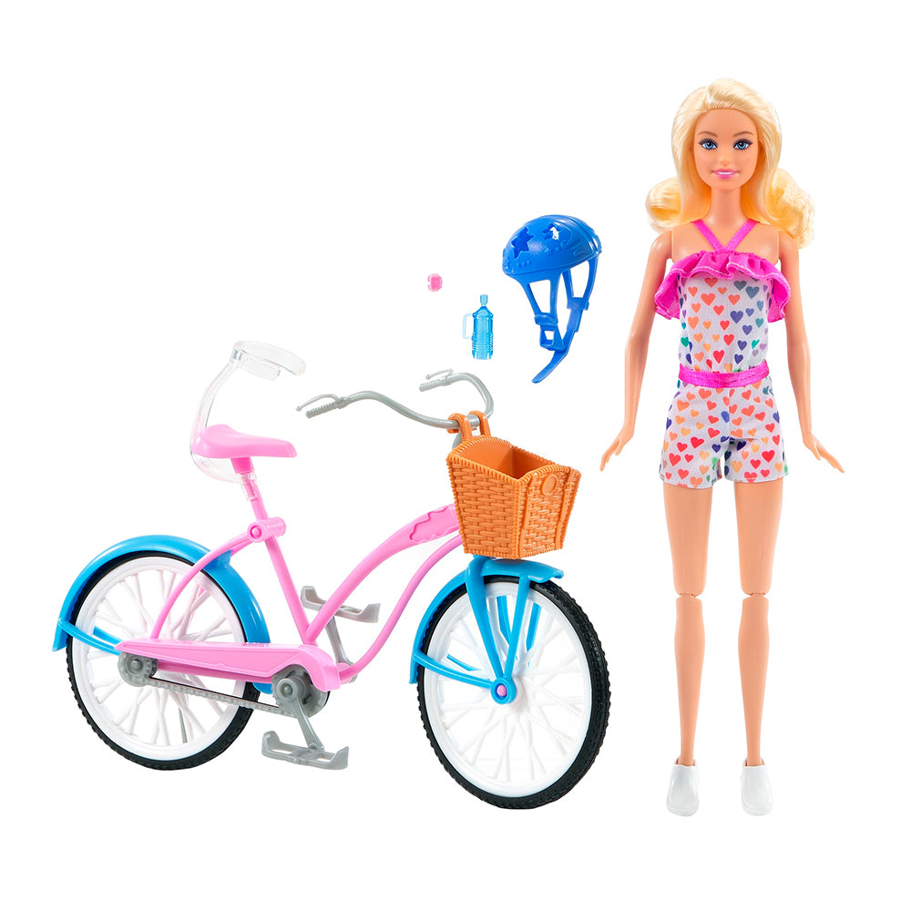 Barbie Estate Paseo en Bicicleta HBY28: Set de juego - Edad 3+