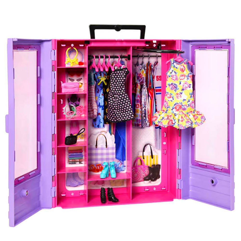 Barbie Nuevo Closet de Lujo con Muñeca HJL66: Set de juego - Edad 3+
