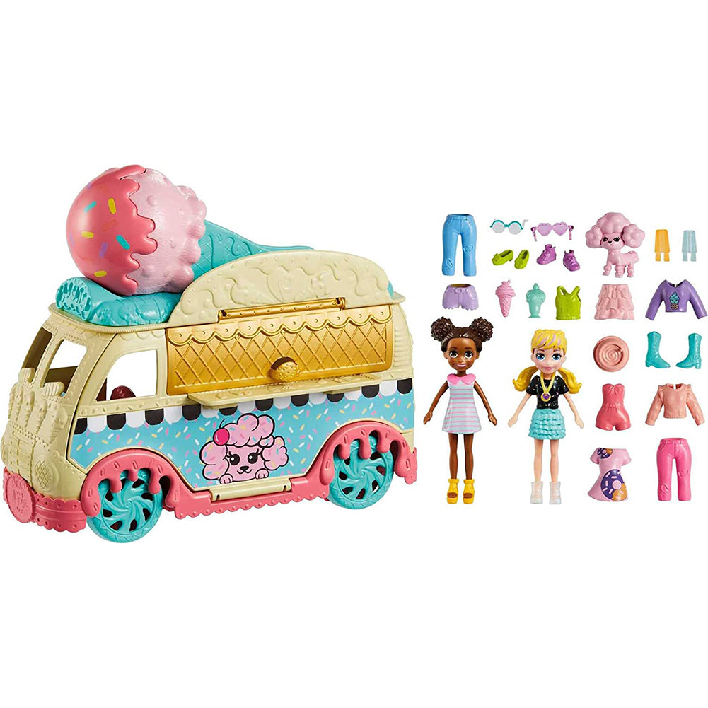 POLLY POCKET CAMION DE HELADOS HHX77 Juguetibici eCommerce