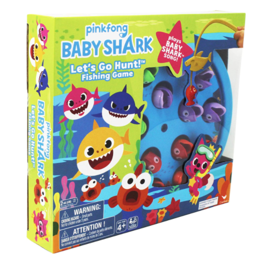 Spin Master Juego Baby Shark Vamos a Pescar 6054916: Juego de mesa - Edad 4+