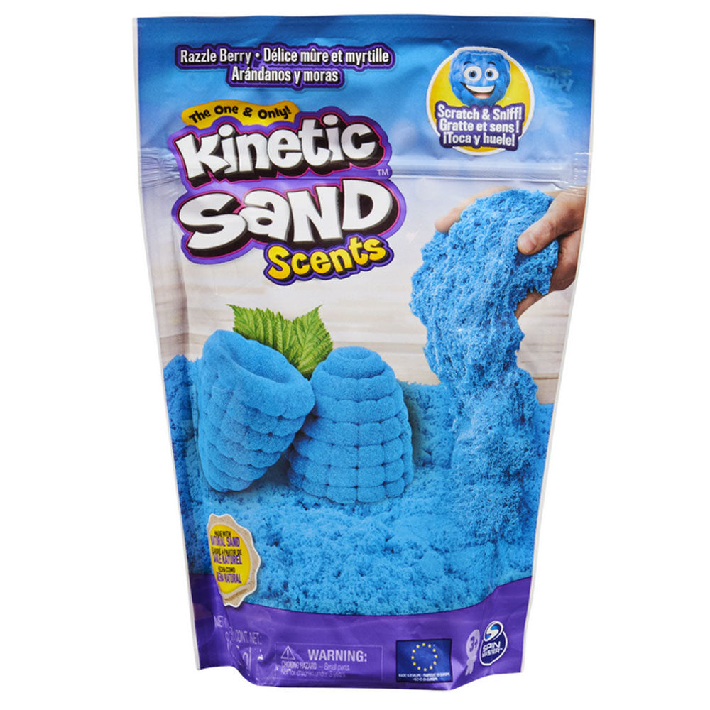 Kinetic Sand con Aroma - Arándanos y Moras 6053900: Set de masa moldeable - Edad 3+
