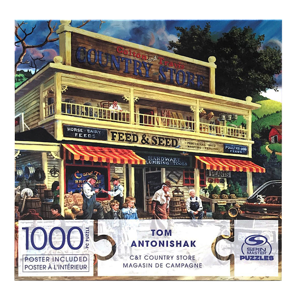 Spin Master Rompecabezas Adulto 1000 Piezas Country Store 6056424 - Edad 8+