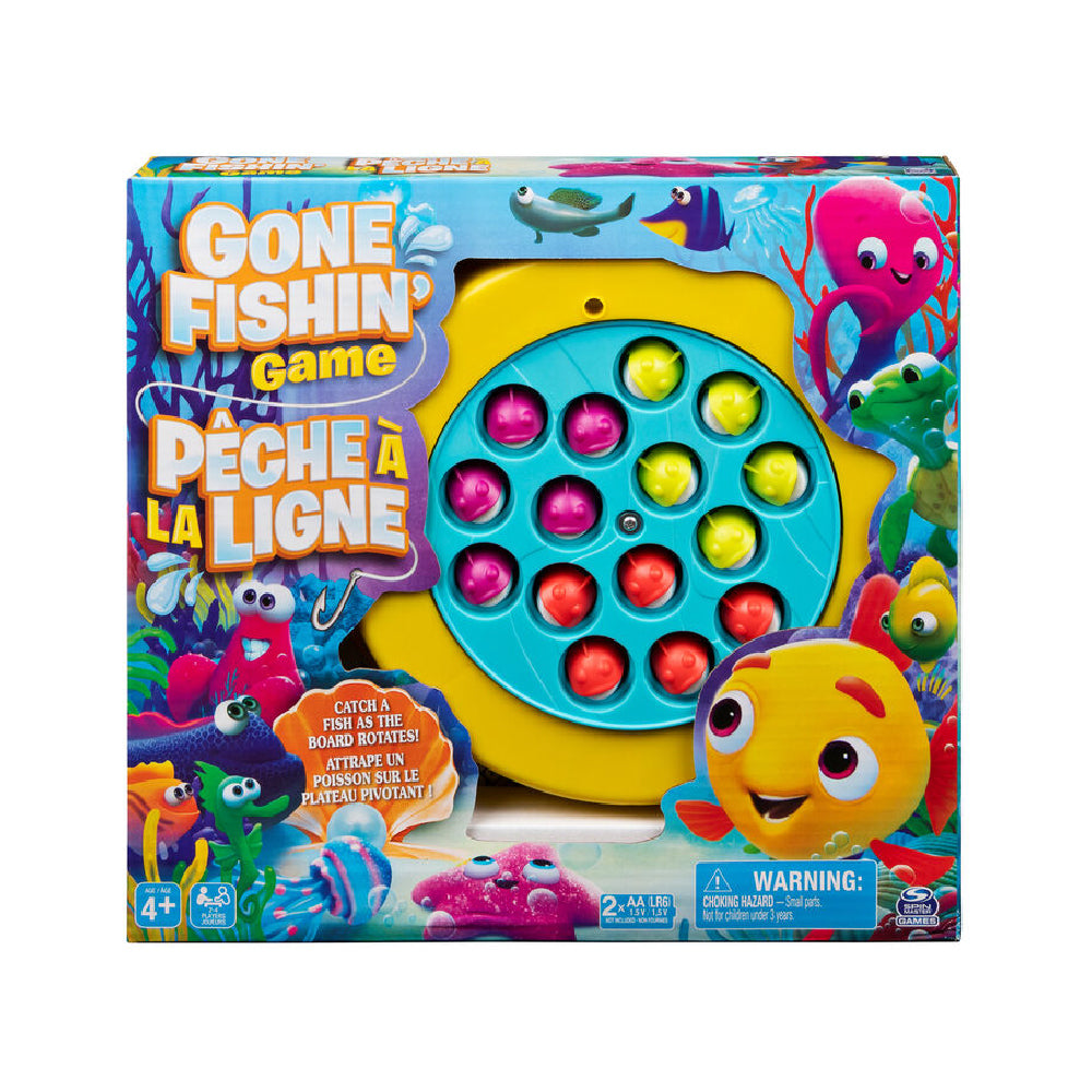 Spin Master Juego Vamos a Pescar Deluxe 6062276: Juego de mesa - Edad 4+