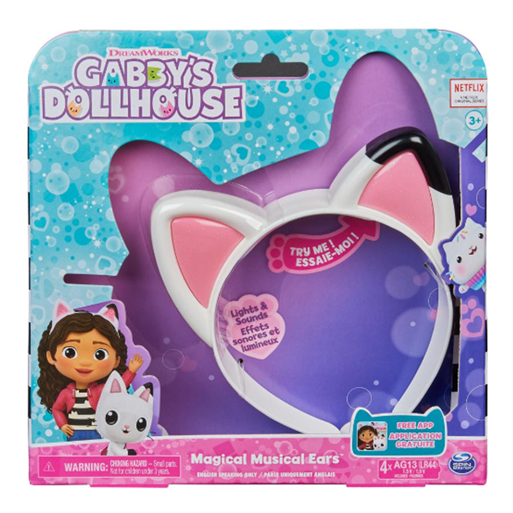 la casa de munecas de Gabby's Dollhouse Orejas Mágicas 6060413: Accesorio de juego de rol - Edad 8+