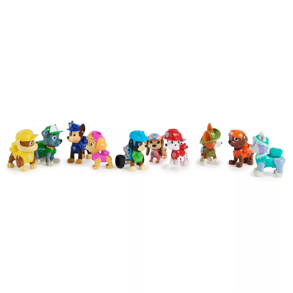 Paw Patrol Set de Figuras 10 Pack 6065255: Paquete de 10 figuras - Edad 3+