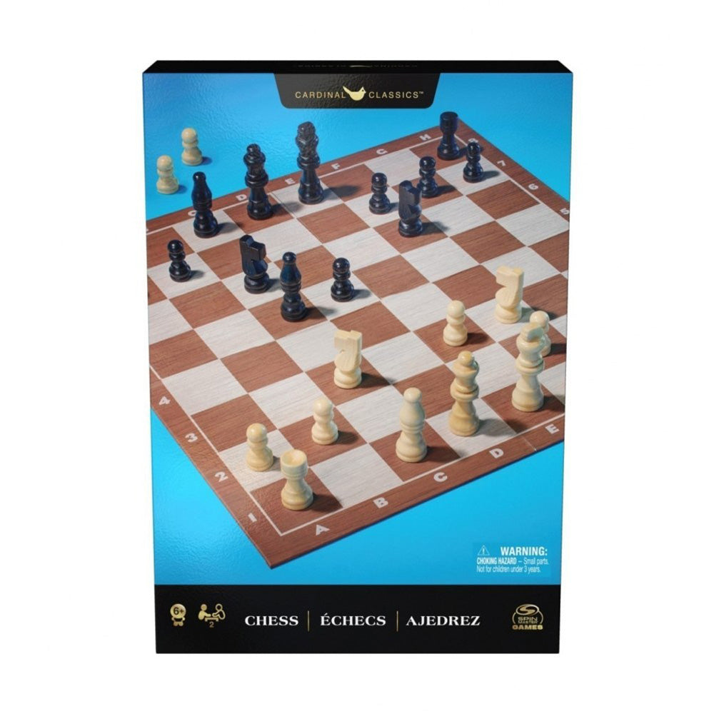 Juego Cardinal Classics Ajedrez de Madera 6065339: Juego de mesa - Edad 6+