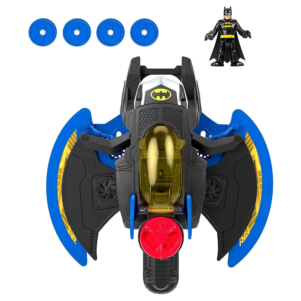 Figura de acción GKJ 22 Batwing Lanzador Batman Imaginext
