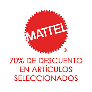 MATTEL DESCUENTOS HASTA EL 70%