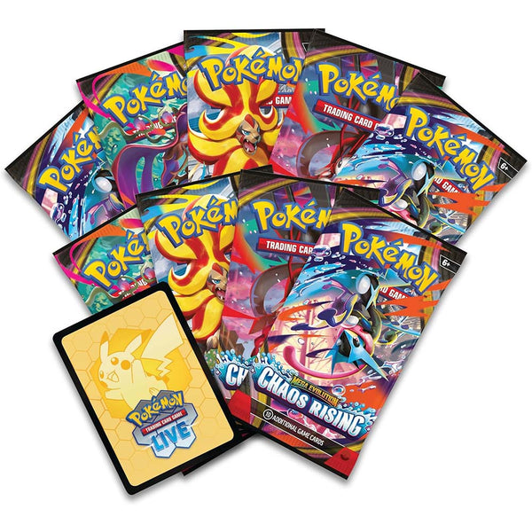 Pokémon TCG: Mega Evolution Chaos Rising Elite Trainer Box (Cartas en Ingles)