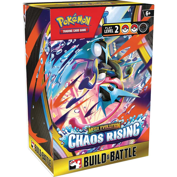 Pokémon TCG: Mega Evolution Chaos Rising Build & Battle Box (Cartas en Ingles)