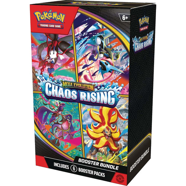 Pokémon TCG: Mega Evolution Chaos Rising Booster Bundle (Cartas en Ingles)