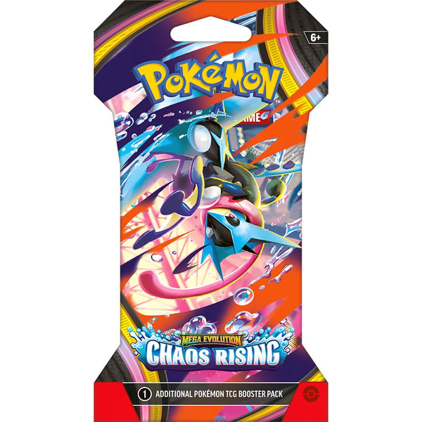 Pokémon TCG: Mega Evolution Chaos Rising - Sleeved Booster Pack (Cartas en Ingles)