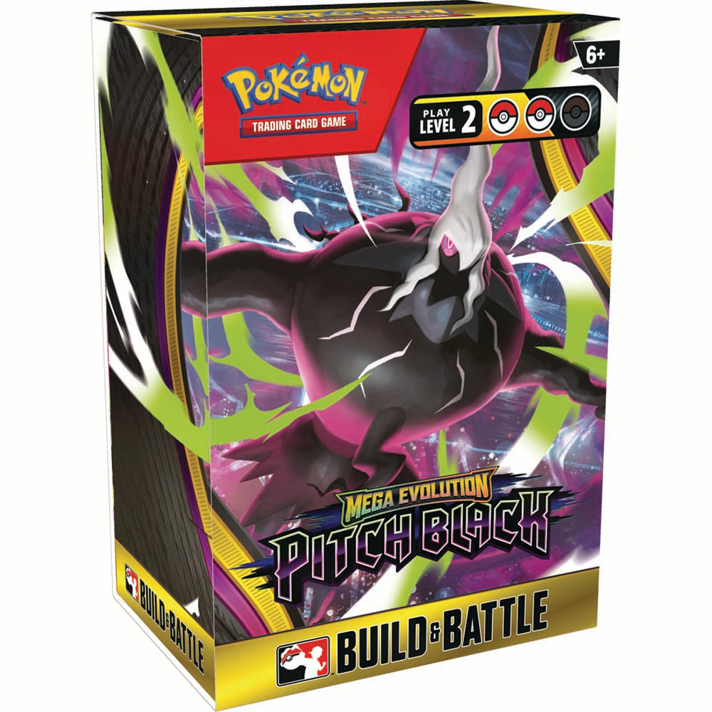 Pokémon TCG: Mega Evolution ME05 - Pitch Black Build & Battle Box (Cartas en Español)
