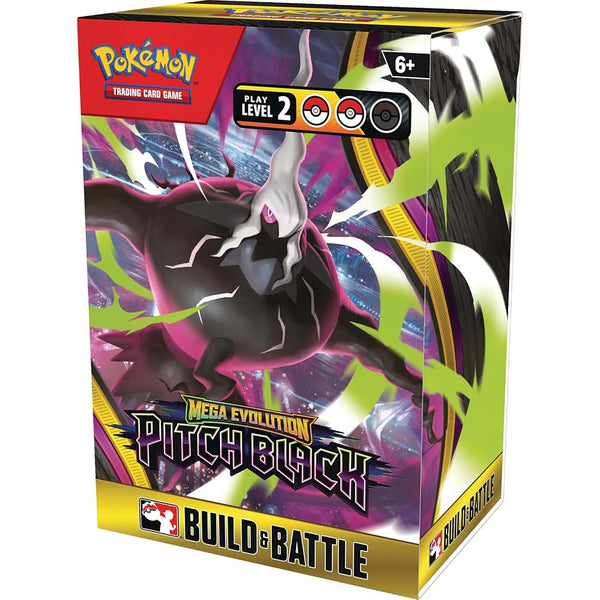 Pokémon TCG: Mega Evolution ME05 - Pitch Black Build & Battle Box (Cartas en Español)