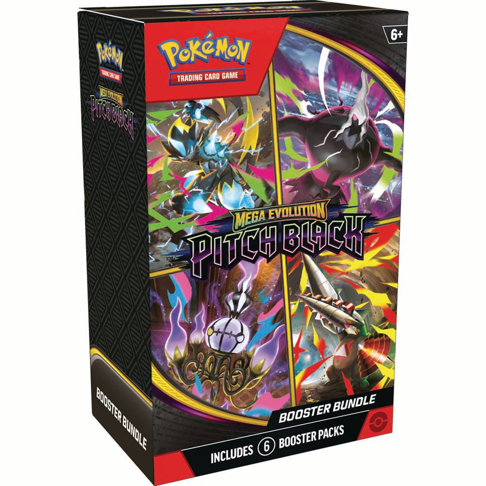 Pokémon TCG: Mega Evolution ME05 - Pitch Black Booster Bundle (Cartas en Inglés)