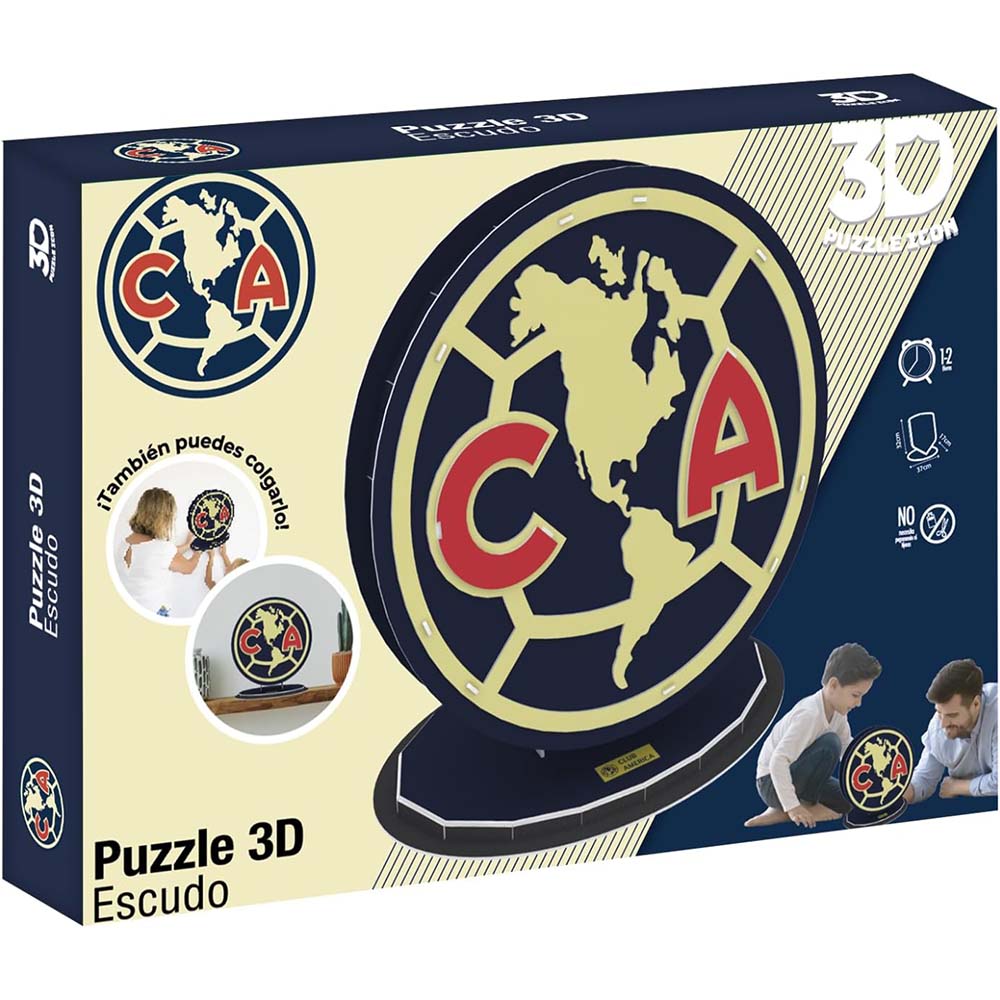Club América Escudo Rompecabezas 3D Oficial Sockers 16300