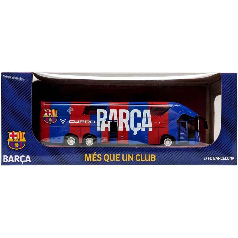 FC Barcelona Autobús Oficial del Equipo Miniatura de Colección Sockers 16652