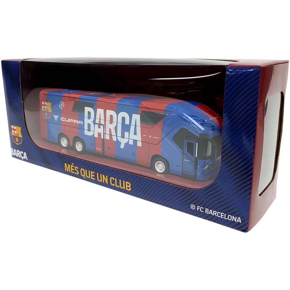 FC Barcelona Autobús Oficial del Equipo Miniatura de Colección Sockers 16652, vehículos de colección
